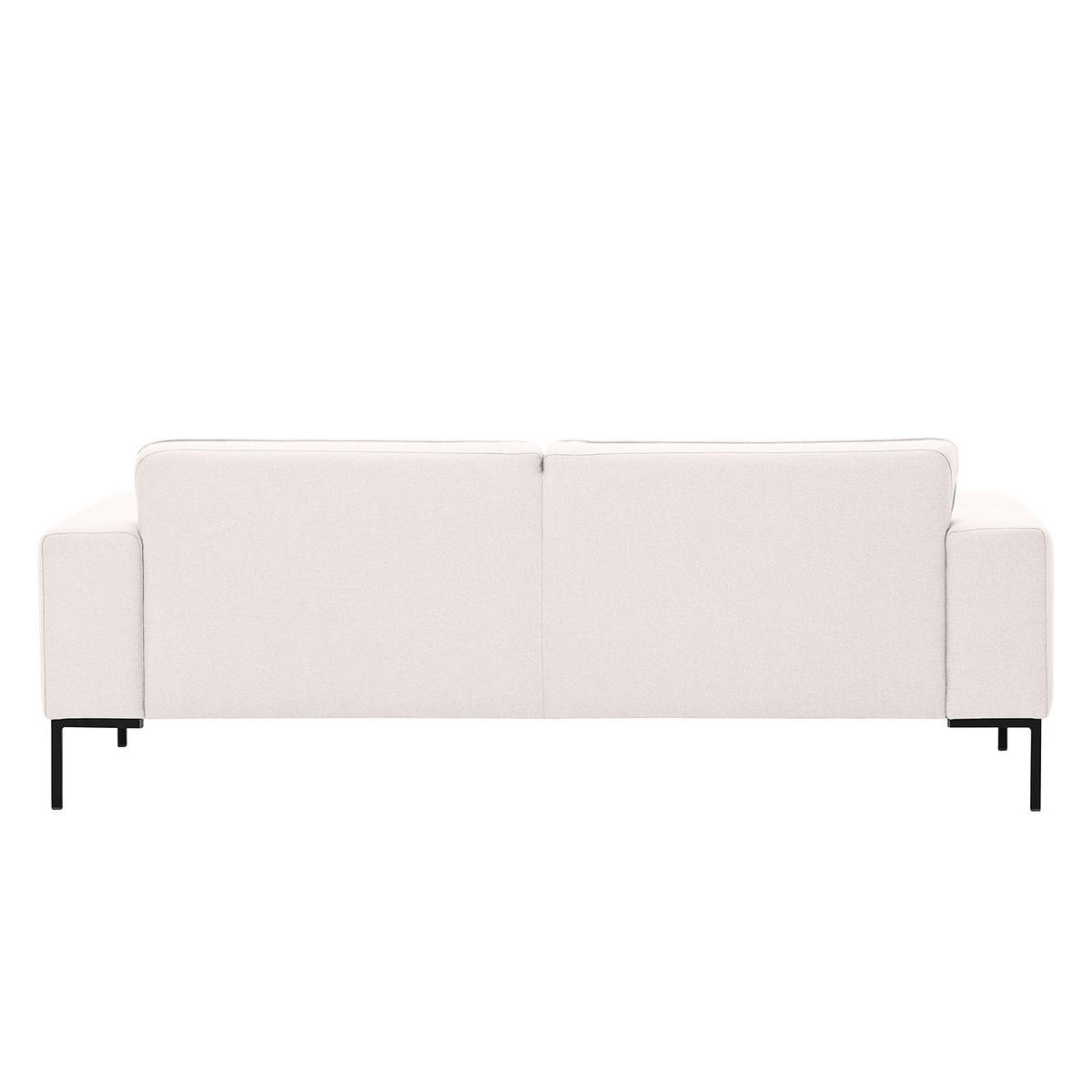 3-SITZER SOFA - Webstoff - Beige, Textil (205/77/93cm) - home24