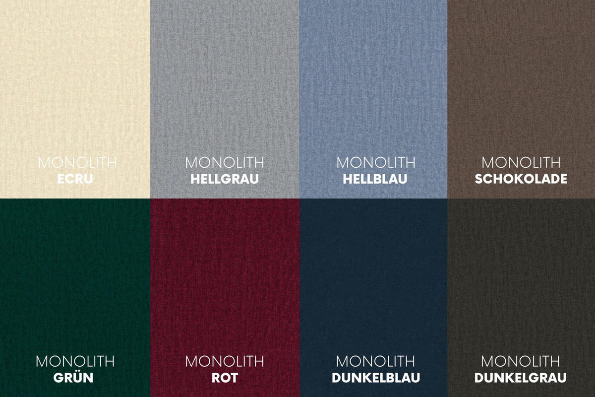 ECKSOFA mit schlaffunktion und bettkasten MILO, stoff MONOLITH, Grün, Rechts - Grün, Holz (280/190cm) - Kaiser Möbel