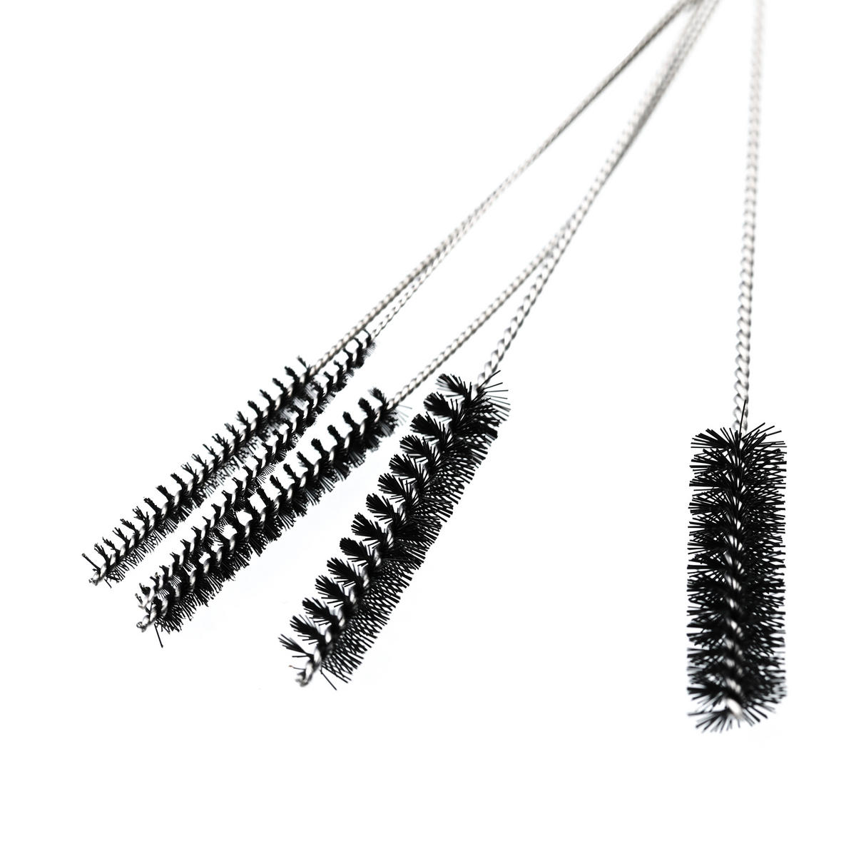 REINIGUNGSBÜRSTEN Universal, für Farbspritzpistole, 5er-Set, Farbspritzdüse und Kappen reinigen - Multicolor, Kunststoff/Metall