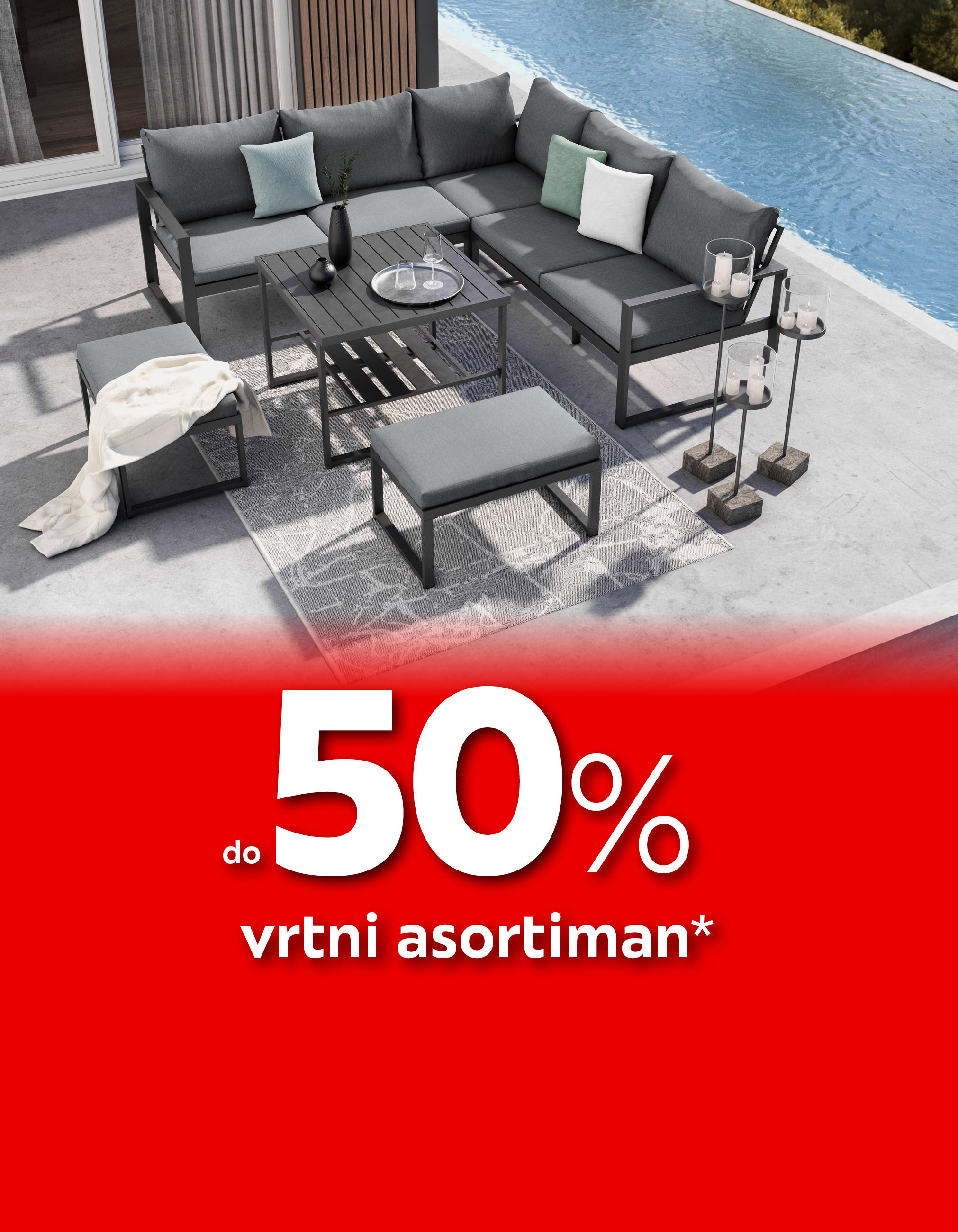 Do 50% vrtni asortiman*