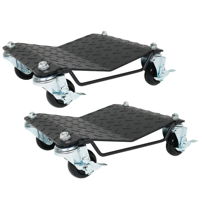 RANGIERHILFE Titan für PKW Auto Motorrad 700 kg - Schwarz, Metall (30/38/12cm) - PROREGAL