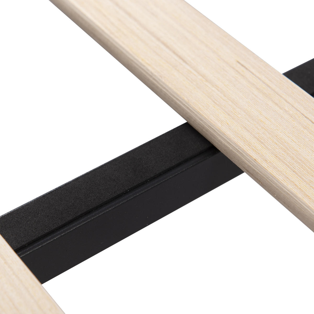 POLSTERBETT aus Leinen 90x200 cm in Grau mit USB & Matratze - Grau, Textil (90/200cm) - Modfu