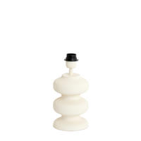 LAMPENFUSS Soroca Weiß Ø15/24 cm - Weiß, Metall (15/15/24cm) - Light & Living