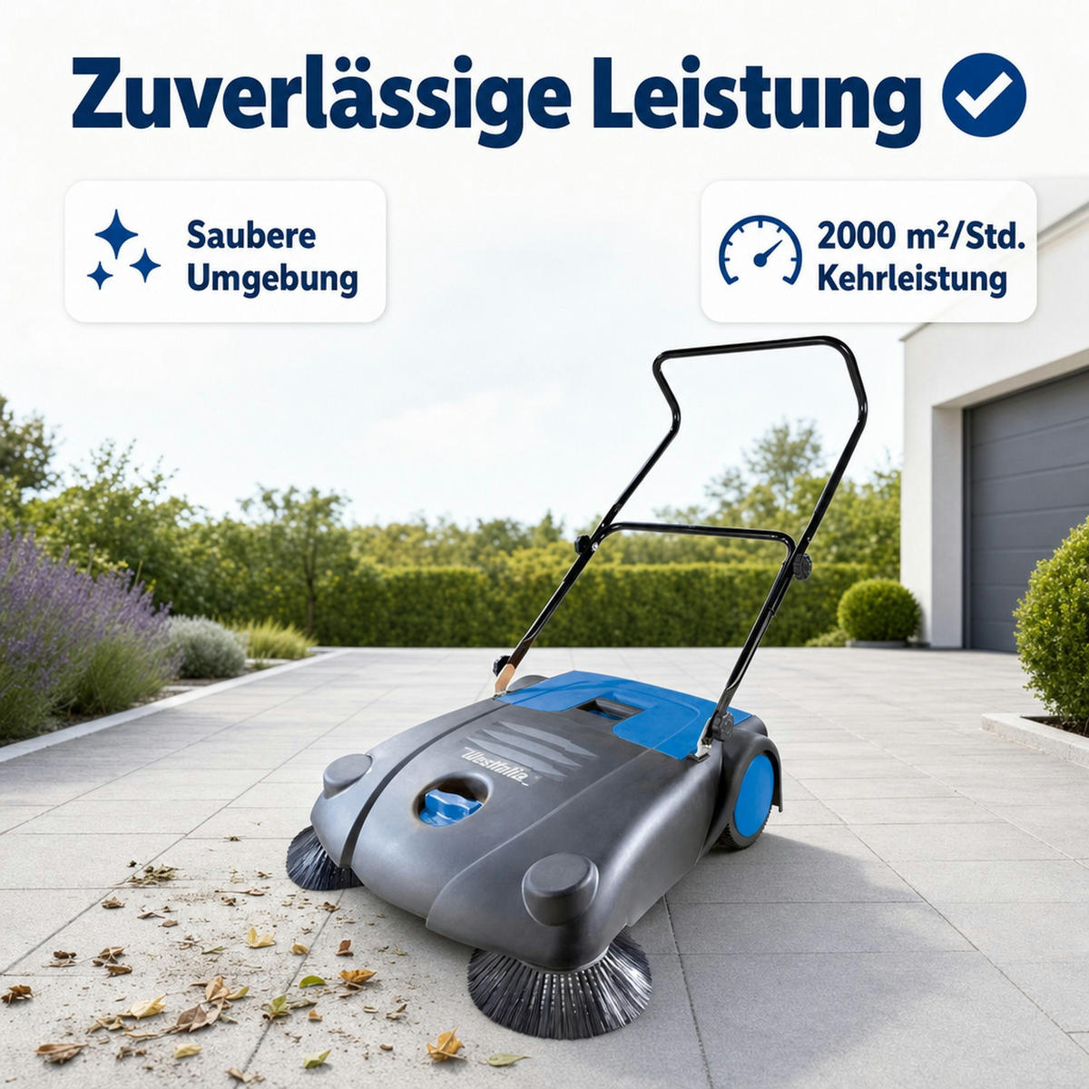 KEHRMASCHINE - Grau, Kunststoff (6/2.3/6.8cm) - Westfalia