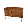 KOMMODE INA Wildeiche - Mokka, Holz (97/64/46cm) - byoak