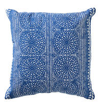 KISSEN MOSAIK BW Blau - Blau, Textil (45/45cm) - J-Line
