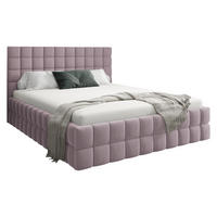 POLSTERBETT Ardea - Rosa, Holz/Textil (140/200cm) - MIRJAN24