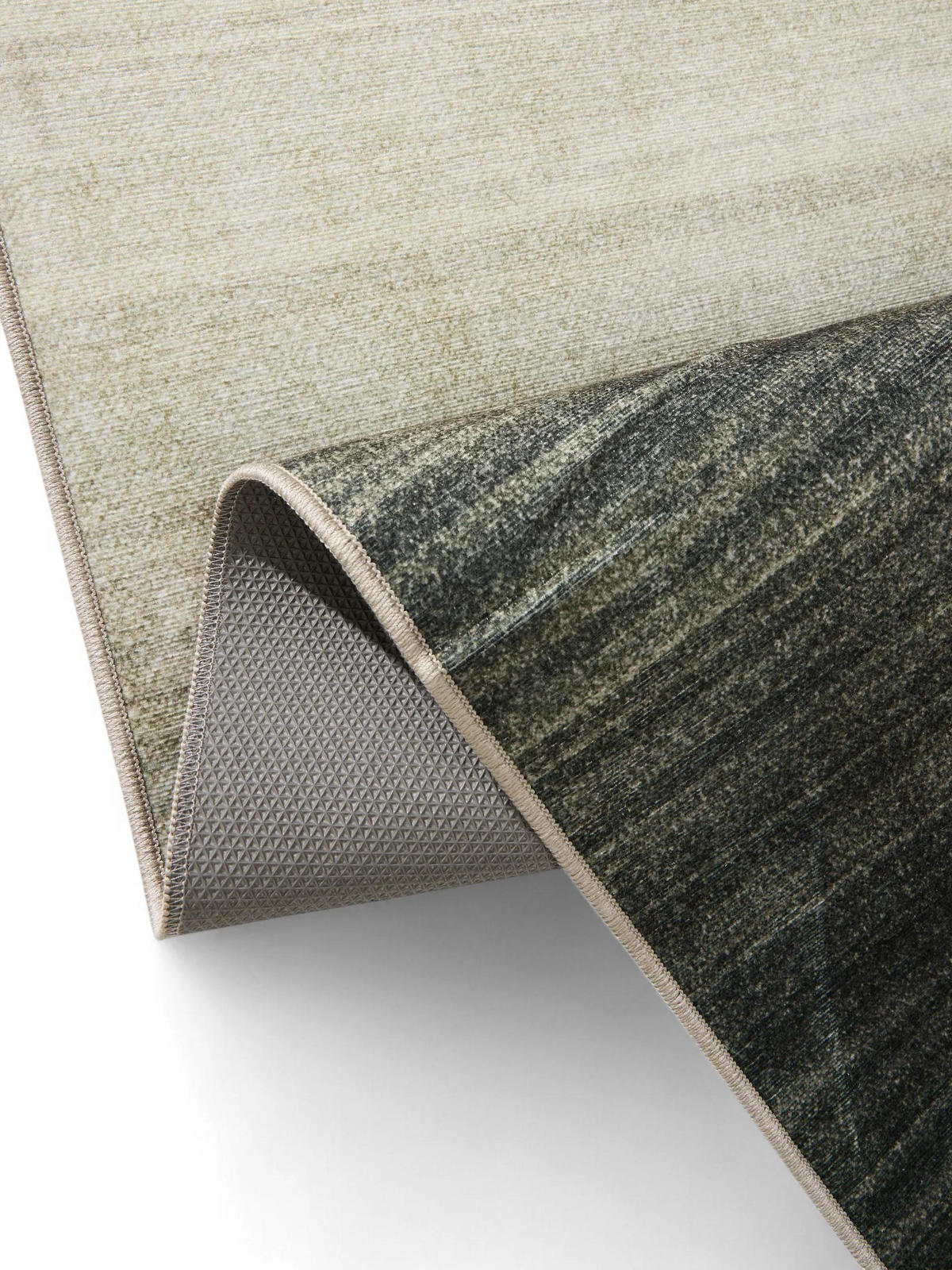 TEPPICH Laury Khaki 160x230 cm - Olivgrün, Textil (160/230cm) - benuta Pop