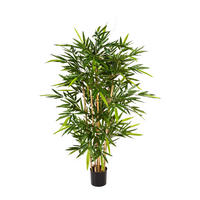 KUNSTBAUM Künstlicher Bambus - Melina 240 cm - Grün, Kunststoff (240cm) - aplanta