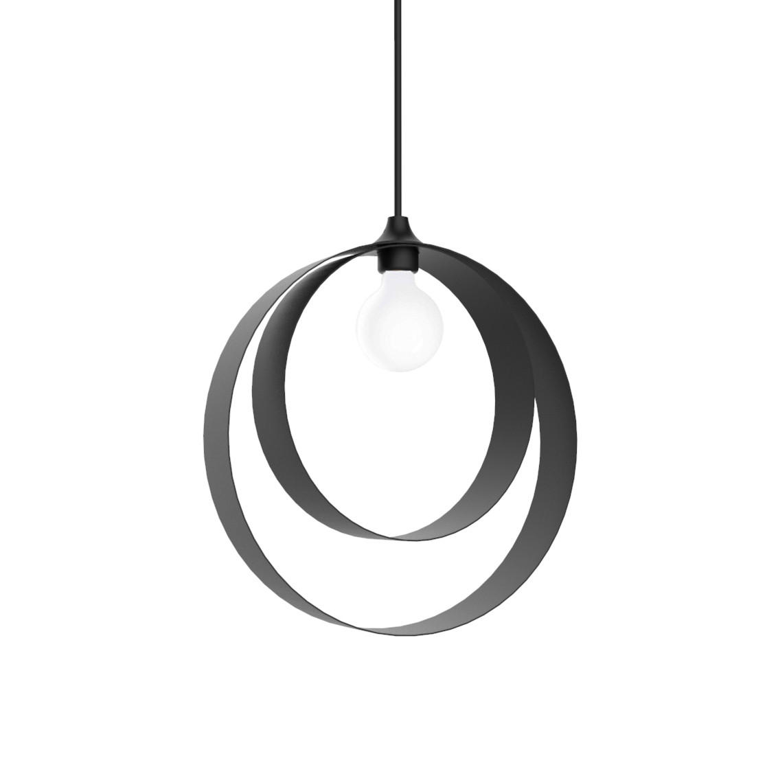 HÄNGELEUCHTE - Schwarz, Metall (7/40/40cm) - Lumicom