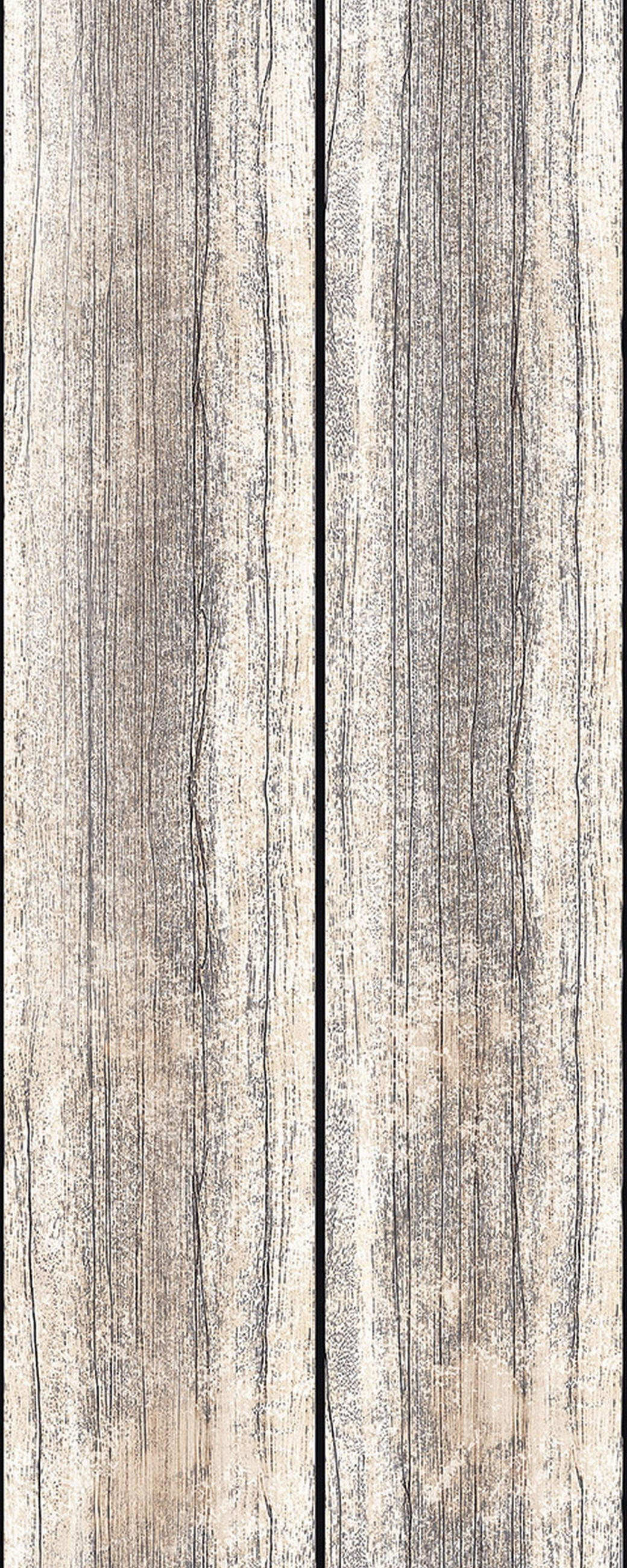 FOTOTAPETE Holzoptik 100 x 250 cm - Grau, Papier (100/250cm) - Sanders & Sanders