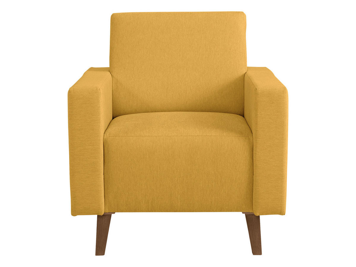 SESSEL Oviedo - Gelb, Holz/Kunststoff (75/80/75cm) - MIRJAN24