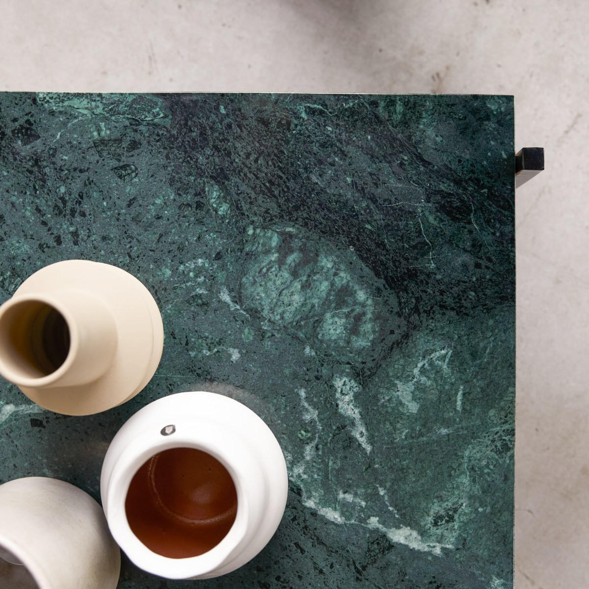 COUCHTISCH Edit Natur aus Marmor - Naturfarben, Stein (65/130/35cm) - Tikamoon