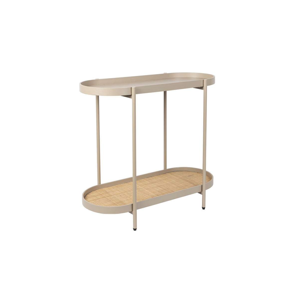 KONSOLENTISCH Amaya Konferenztisch / Wandtafel Holz 85x39 Beige - Beige, Holz (39/85/76cm) - Housecraft Living
