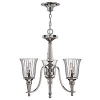 KRONLEUCHTER Stahl Silber Kristalloptik - Silberfarben, Glas (53.3/53.3/53.3cm)