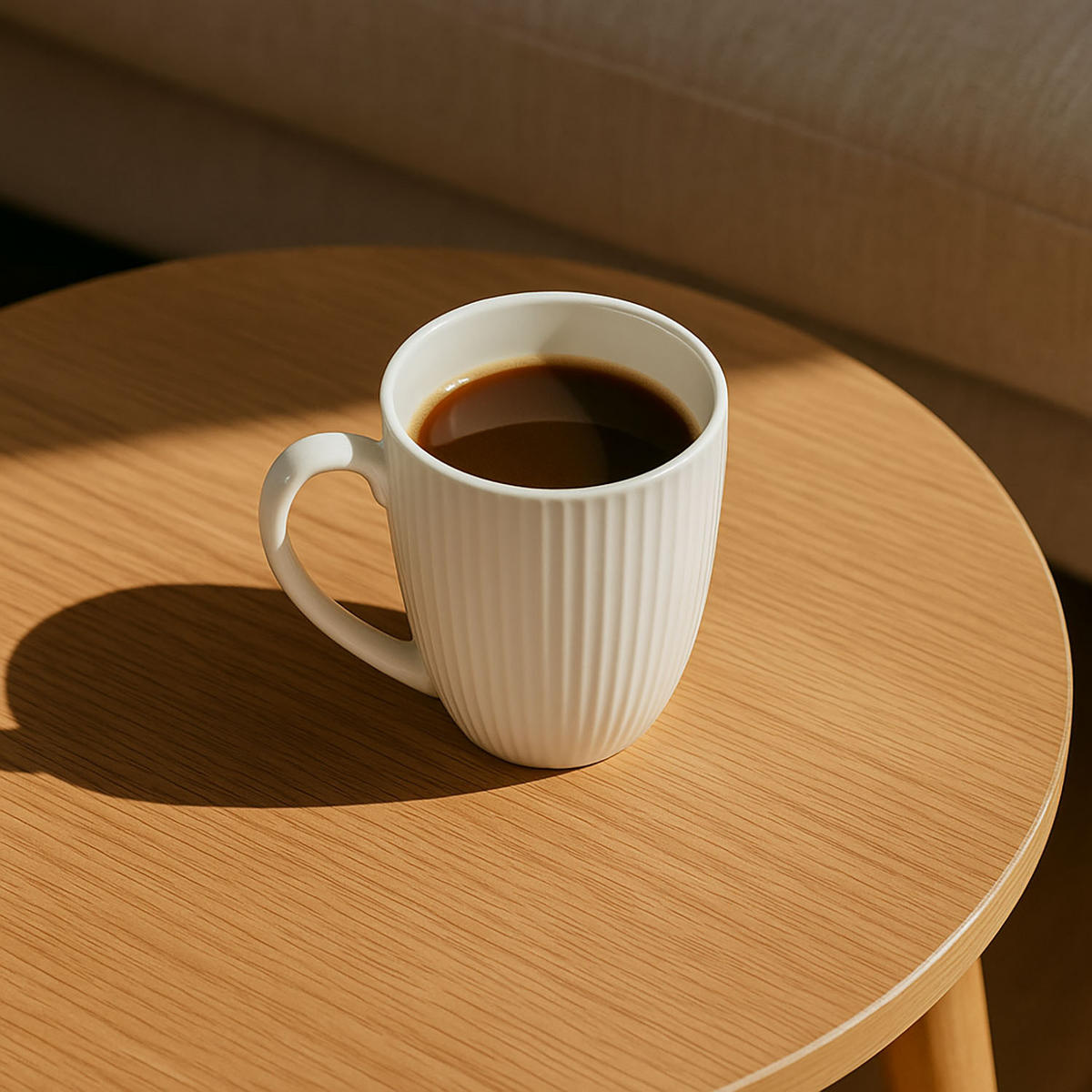 PORZELLANBECHER Weiß 370 ml 11,5/8,8/10,5 cm - Weiß, Keramik (0.37L) - Siaki