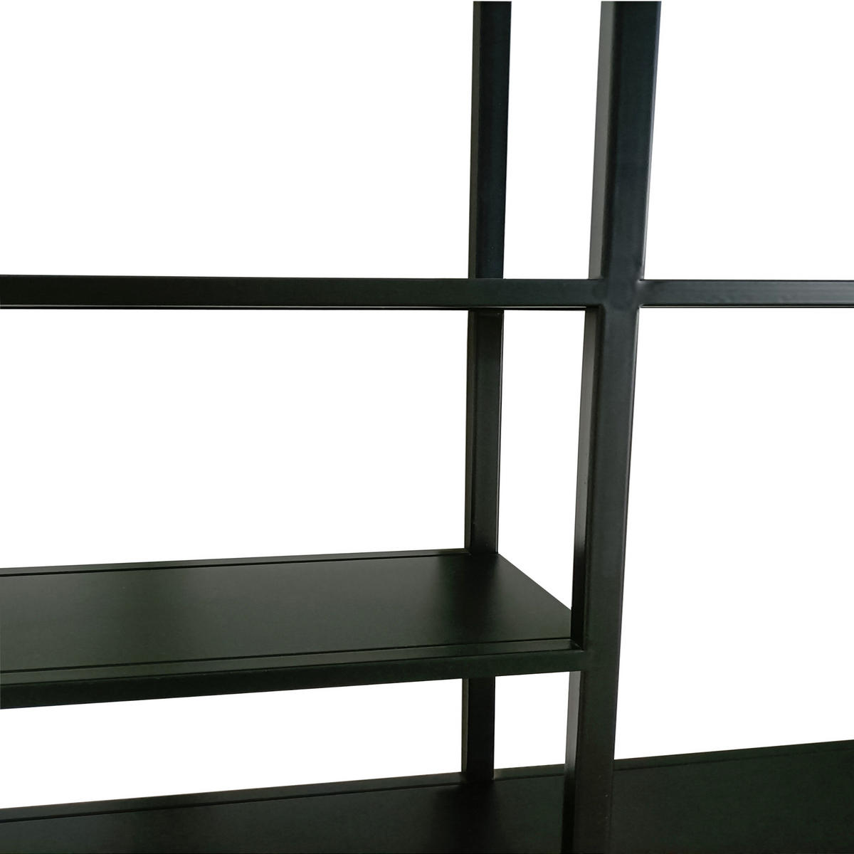 WANDREGAL Jämijärvi - Schwarz, Metall (80/180/18cm) - [en.casa]