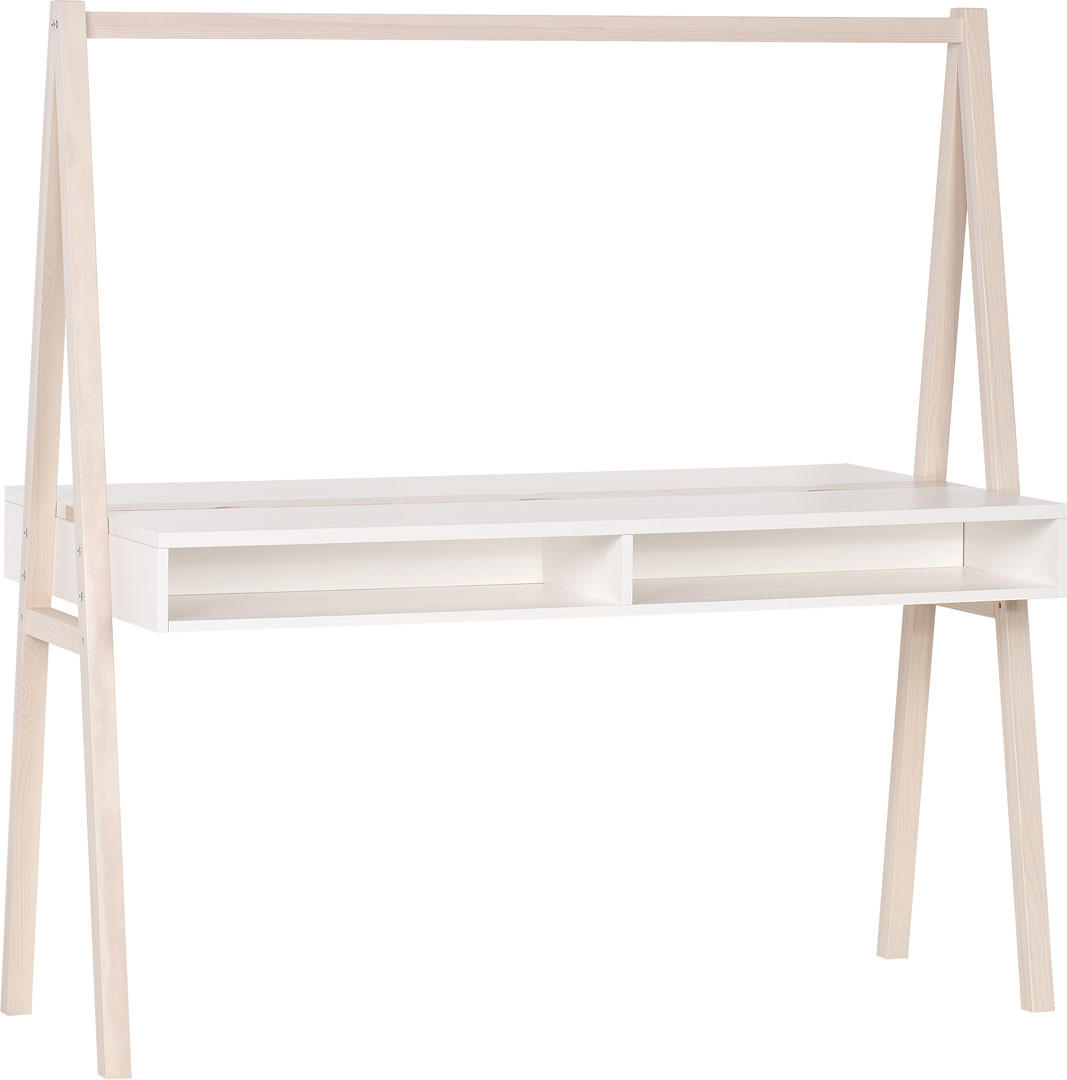 SCHREIBTISCH SPOT - Weiß, Holzwerkstoff (75/148/150cm)