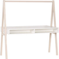 SCHREIBTISCH SPOT - Weiß, Holzwerkstoff (75/148/150cm)