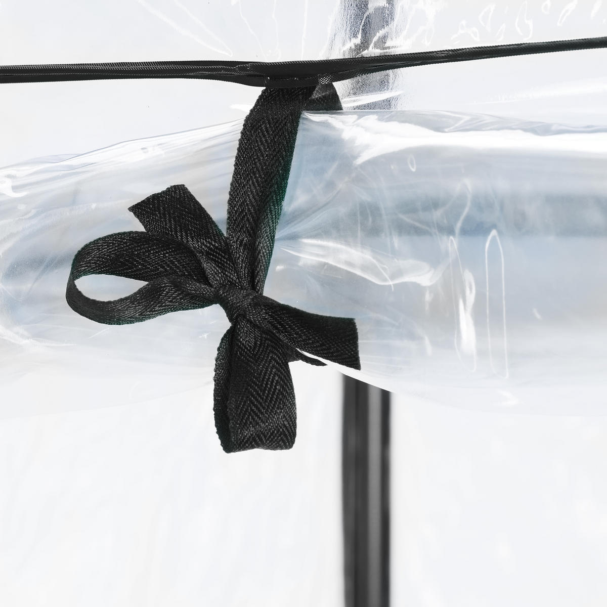 TOMATENGEWÄCHSHAUS - Transparent, Kunststoff/Metall (100/150/50cm) - Relaxdays