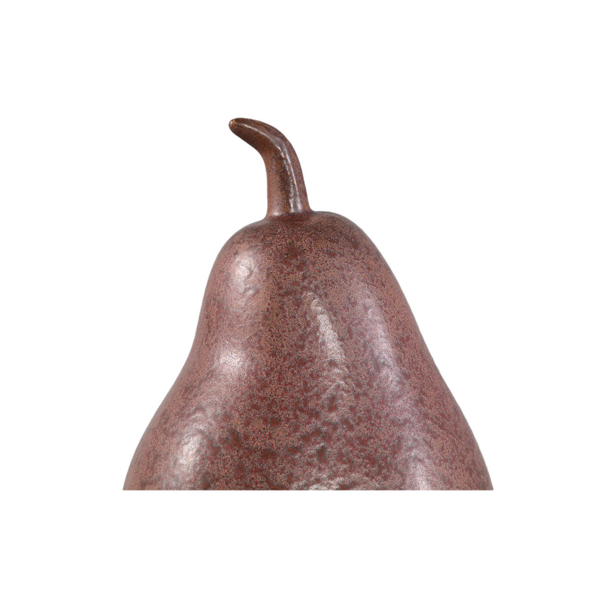 SKULPTUR Sydny Braun 13.5/13.5/19cm - Braun, Keramik (13.5/19/13.5cm) - PTMD Collection