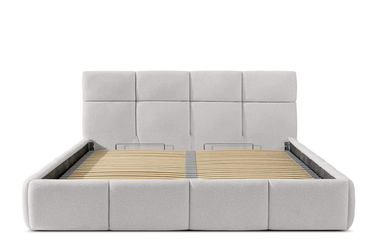 POLSTERBETT ALTOS, weiß - Weiß, Holz/Holzwerkstoff (180/200cm) - KONSIMO®