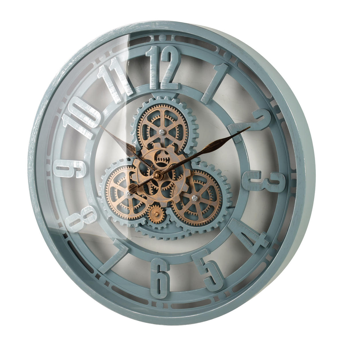 WANDUHR Ramsey Hellblau 50x50x6,5 cm Kunststoff - Hellblau, Kunststoff (6.5/50/50cm) - Mondex