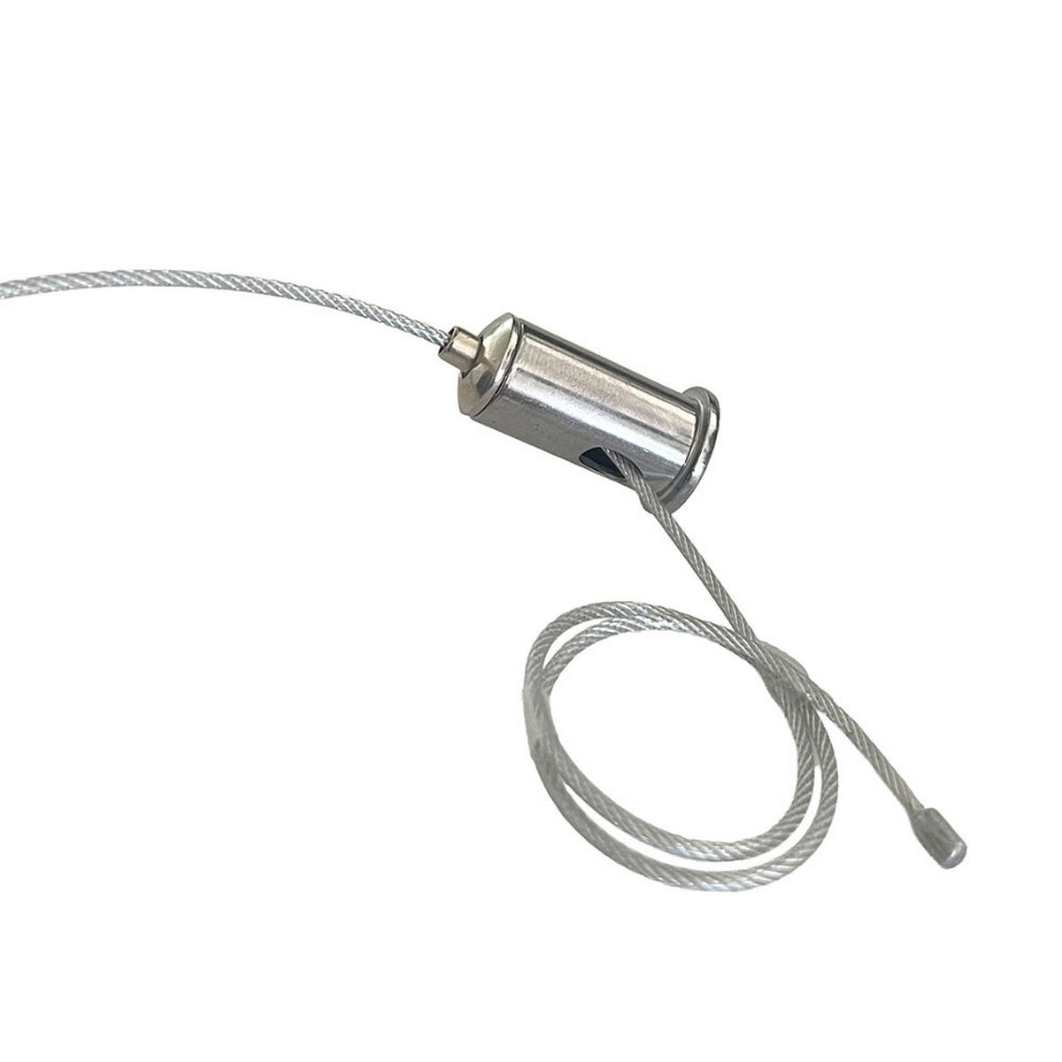 PENDELLEUCHTE PELO, Metall, Weiß, LED, 2er Set - Weiß, Metall (3.8/3.8/120cm) - Globo Lighting
