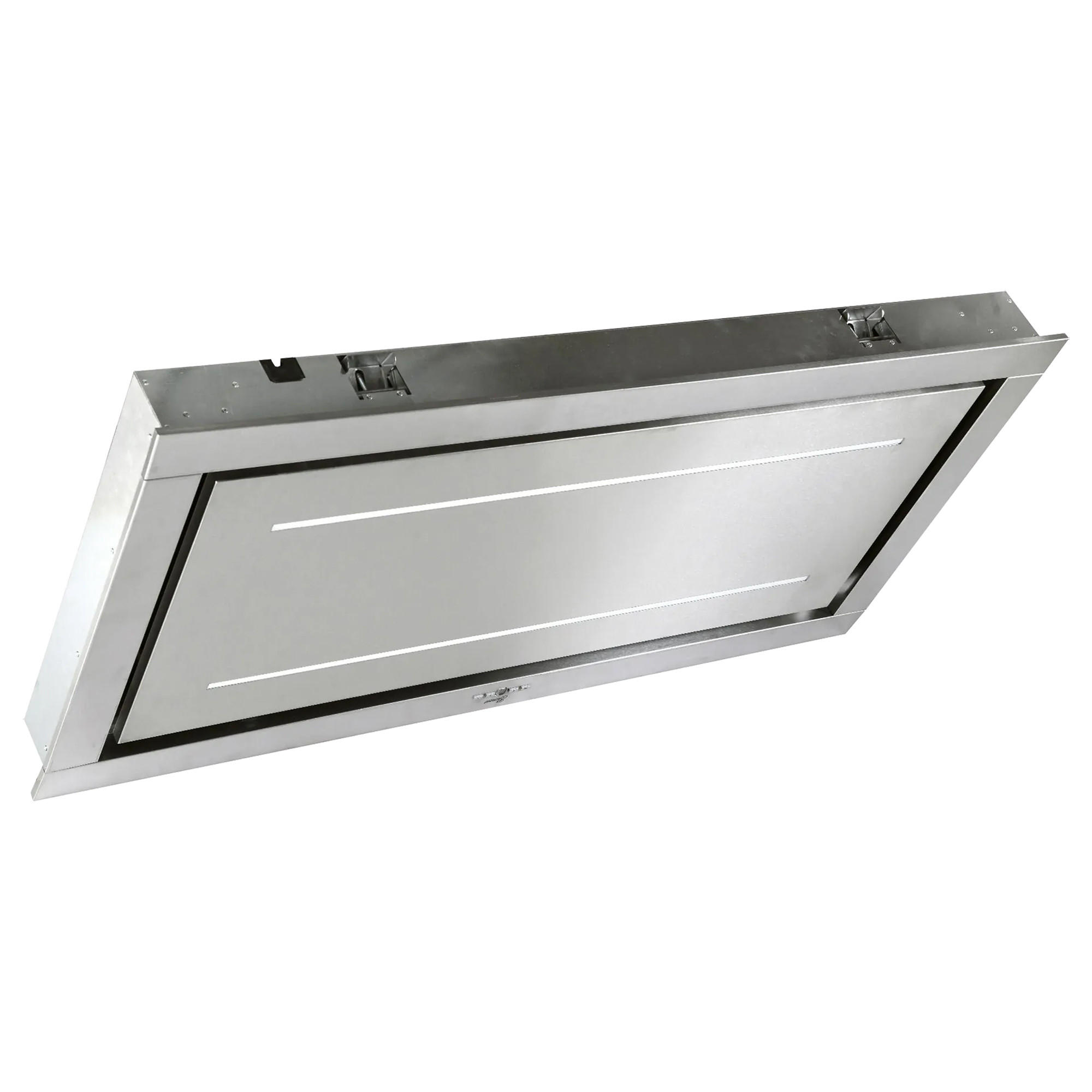 DUNSTABZUGSHAUBE GCH C 332 120 IS 120 cm Edelstahl - Silberfarben, Metall (120/10/60cm) - Gurari