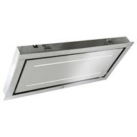 DUNSTABZUGSHAUBE GCH C 332 120 IS 120 cm Edelstahl - Silberfarben, Metall (120/10/60cm) - Gurari