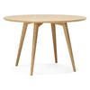 ESSTISCH Rund Holz Skandi-Stil Langlebig Ø120 LIRAXO, Beige 120x120x75 cm - Beige, Holz/Holzwerkstoff (120/120/75cm) - KADIMA DESIGN