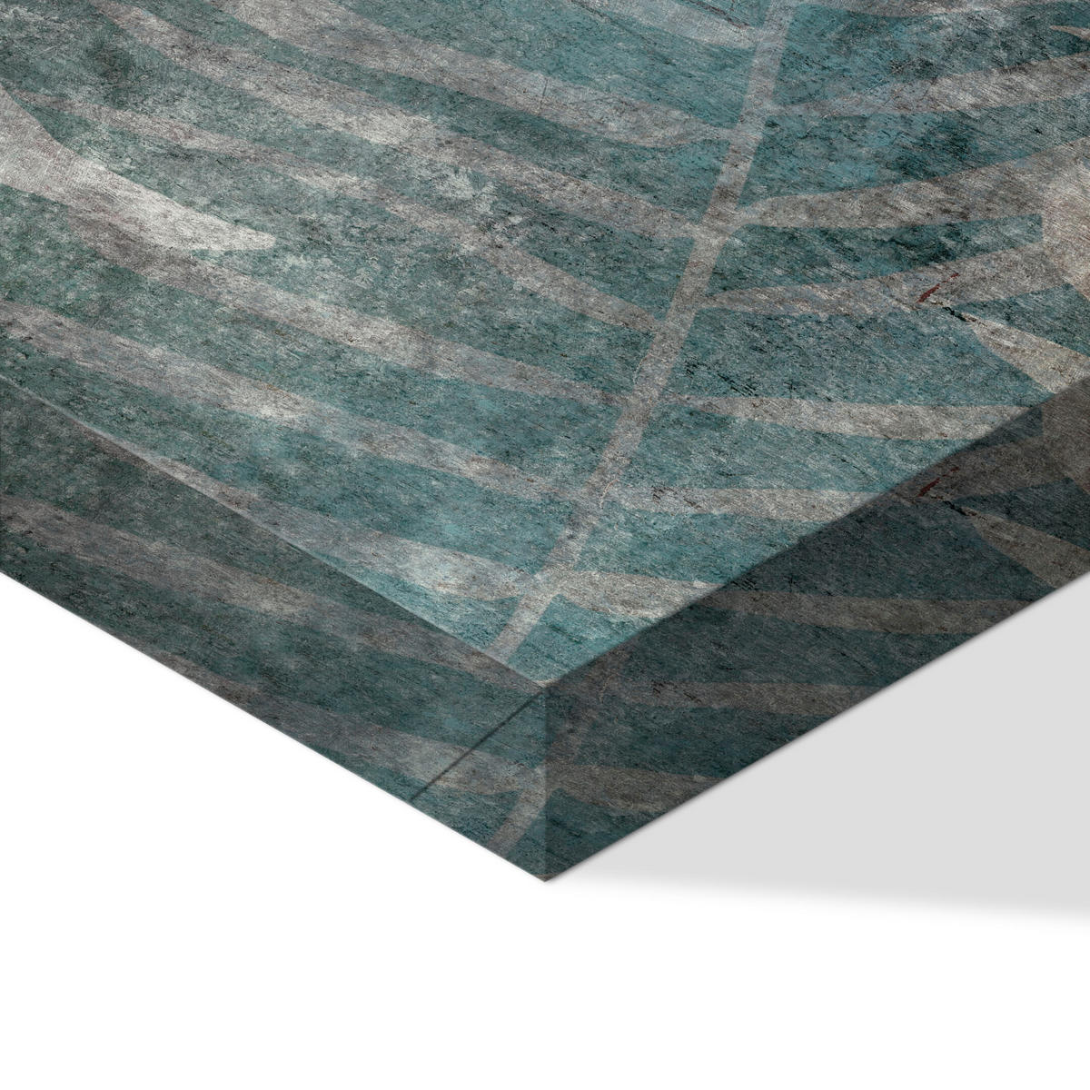 LEINWANDBILD Blätter 3-tlg. 90x60 cm - Multicolor, Holz (90/60cm) - LUMASOUL