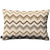 KISSENHÜLLE Cosy Home beige- olive, 60x40 cm - Multicolor, Textil (60/40cm) - Dekoria