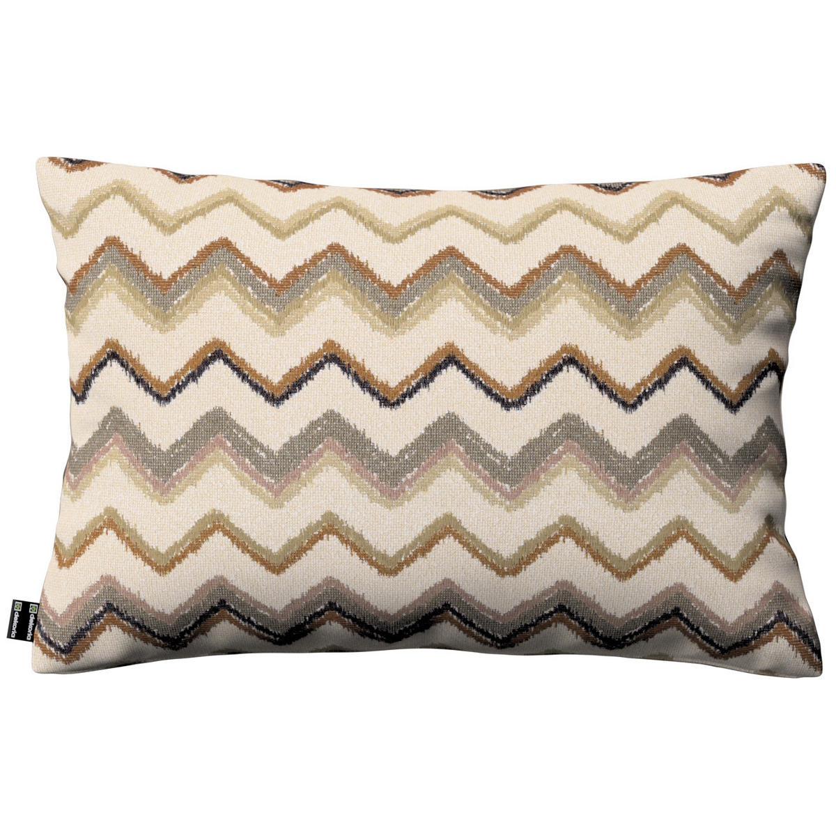 KISSENHÜLLE Cosy Home beige- olive, 60x40 cm - Multicolor, Textil (60/40cm) - Dekoria