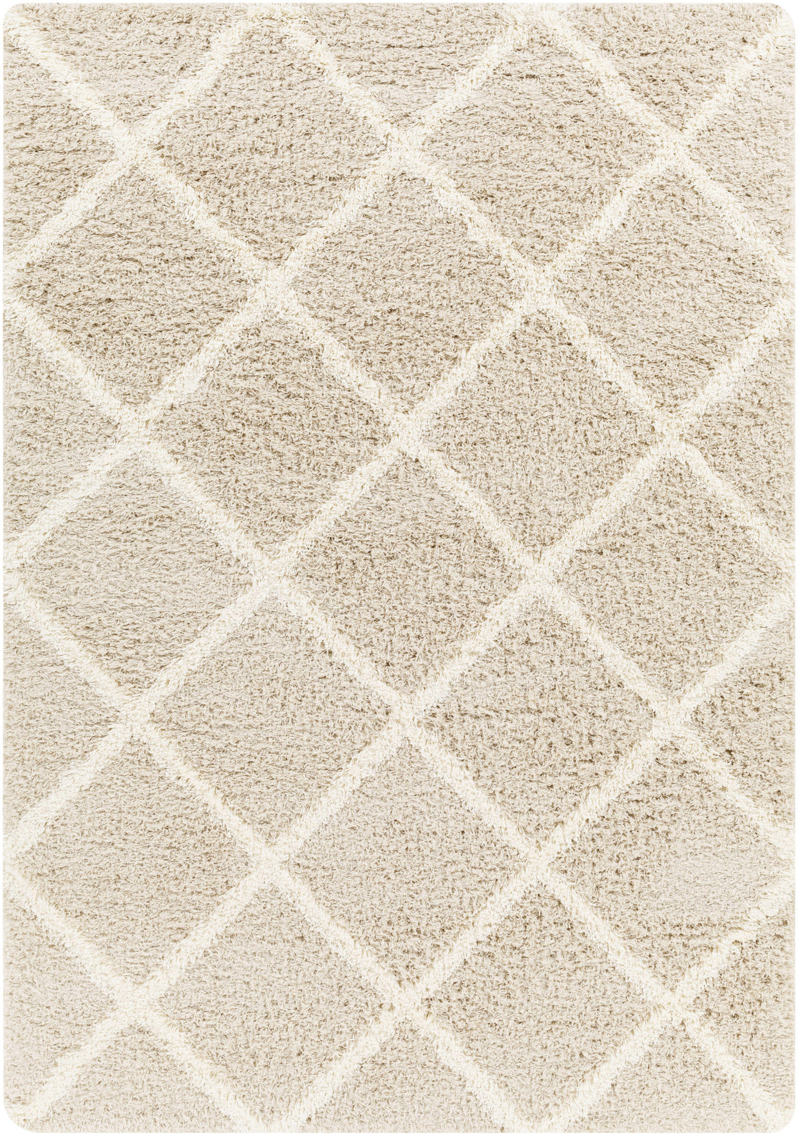 Livabliss Hochflorteppich Beige 200x290 cm