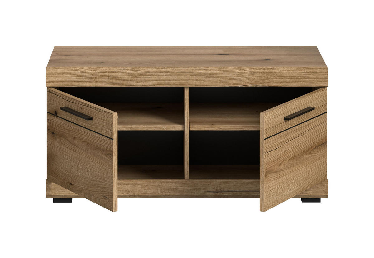 SITZBANK Vento (B/H/T: ca. 90/44/40 cm) in Evoke Oak Nachbildung/Evoke Oak Nachbildung - Eichefarben, Holzwerkstoff (90/44/40cm)