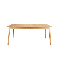 ESSTISCH Glimps Ausziehbarer 180/240x90 cm Natur - Naturfarben, Holz (180/90/76cm) - Zuiver