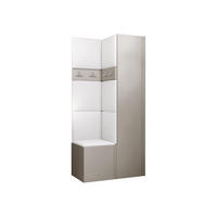 GARDEROBEN-SET Orion XXIV - Kaschmir/Weiß, Holzwerkstoff/Kunststoff (82/186/46cm) - MIRJAN24