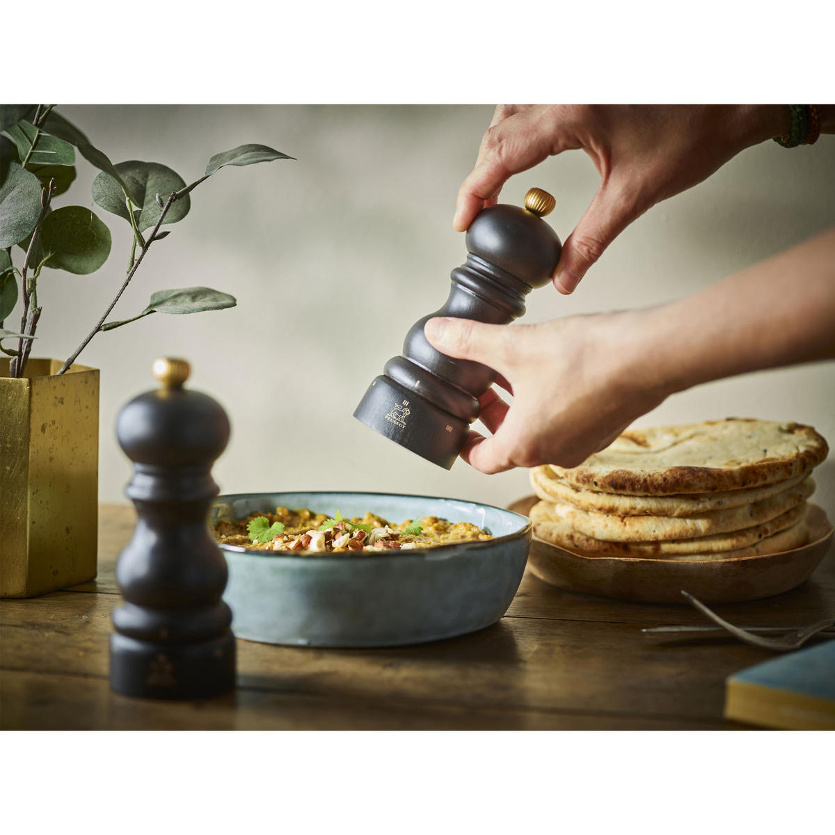 SALZMÜHLE Paris uSelect 15cm Buchenholz Schokolade Stahlmahlwerk - Braun, Holz (5.9/15/5.9cm) - PEUGEOT