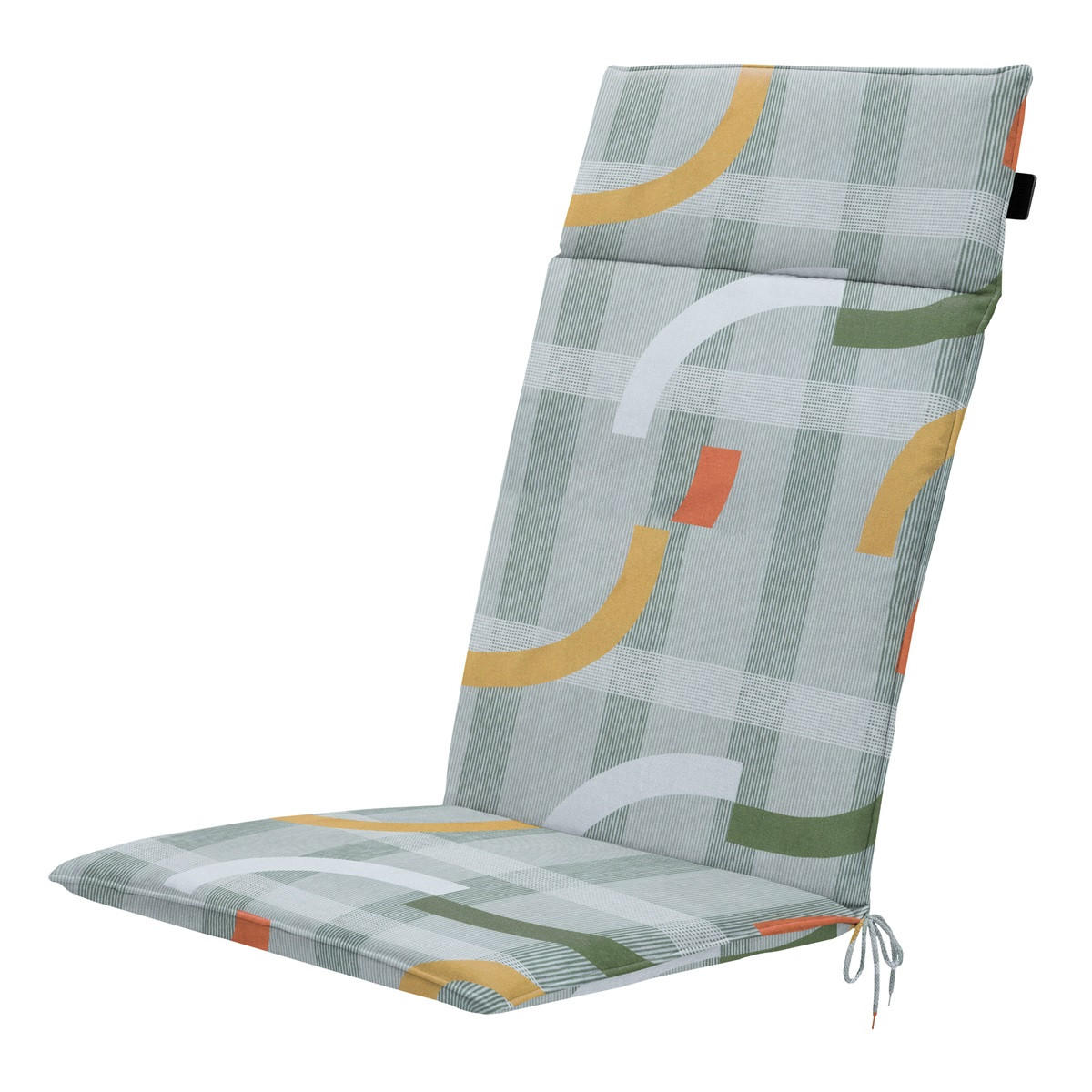 GARTENSTUHLKISSEN Tess 120/50 cm 4er-Set - Orange, Textil (50/8/120cm) - Madison