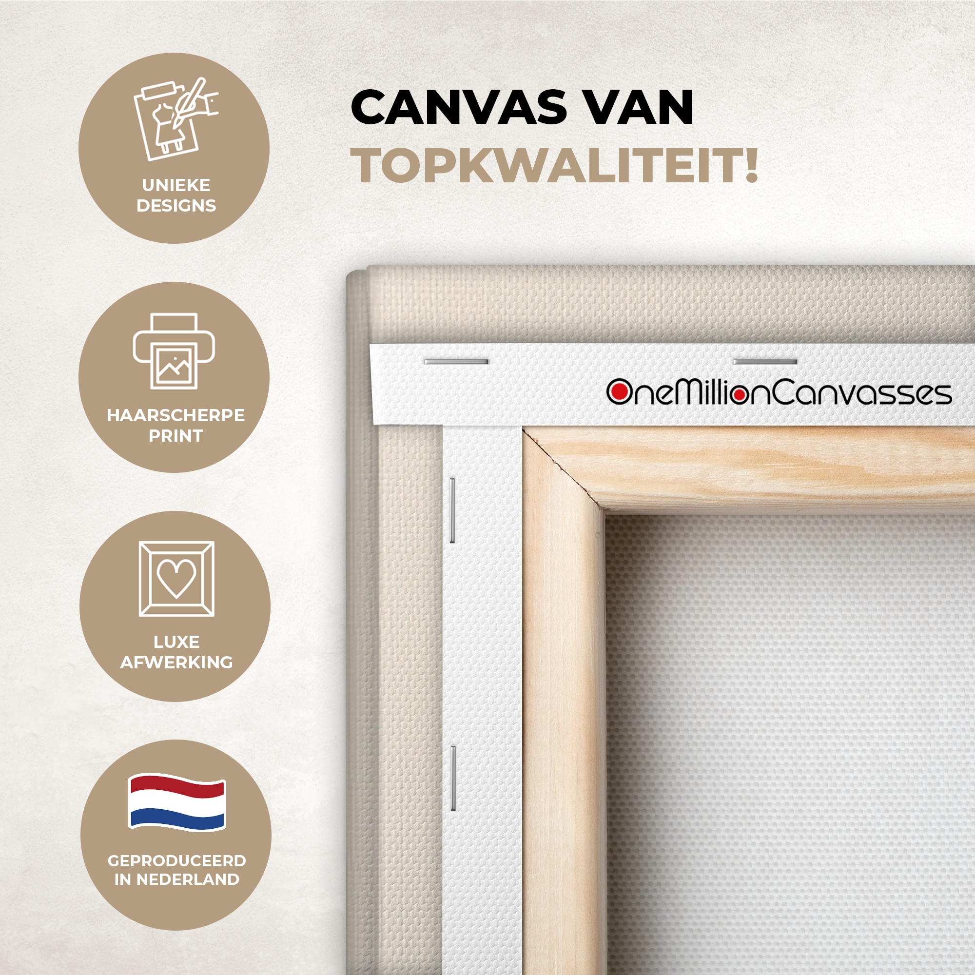 LEINWANDBILD Pflanze - Beige - Japanisch 80x120 cm - Schwarz, Textil (80/120cm) - MuchoWow