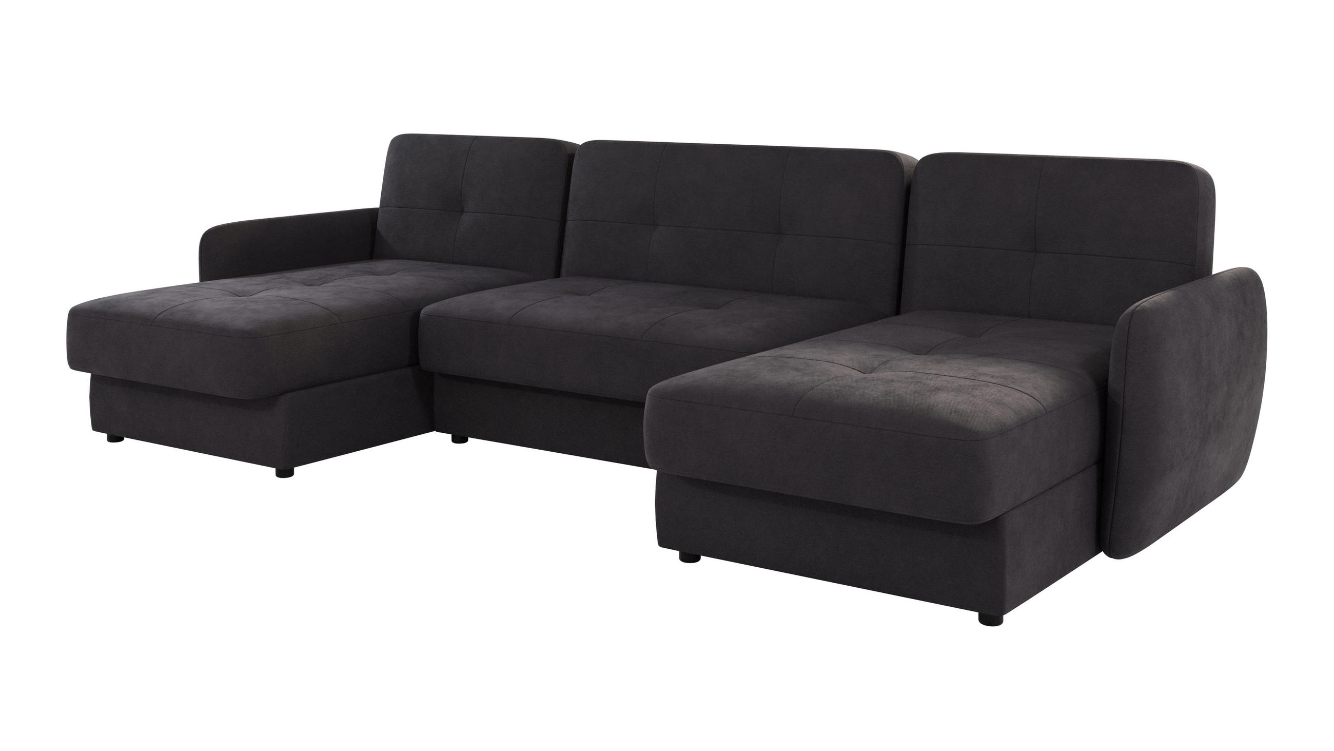 S-Style Wohnlandschaft Graphit 311x86x147 cm
