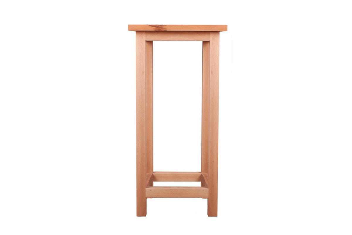 BLUMENSTÄNDER Siri Platte 2cm Buche 30x30x60cm - Buchefarben, Holz (30/30/60cm) - DELUKE