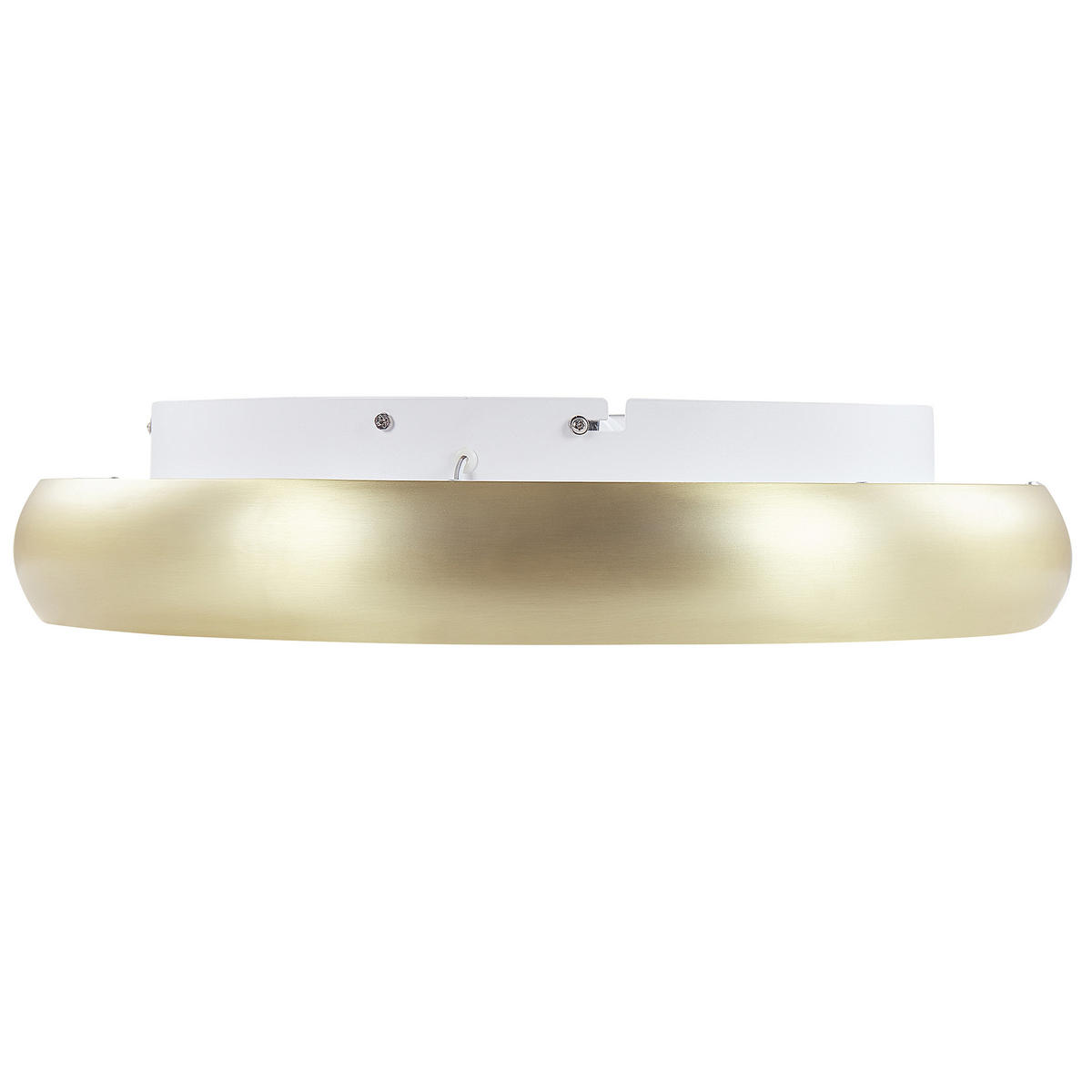 DECKENLEUCHTE Ataran 45/45/10 cm - Goldfarben, Metall (45/45/10cm) - Beliani