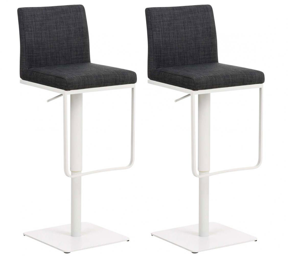 CLP Barhocker Dunkelgrau 42x86x44 cm
