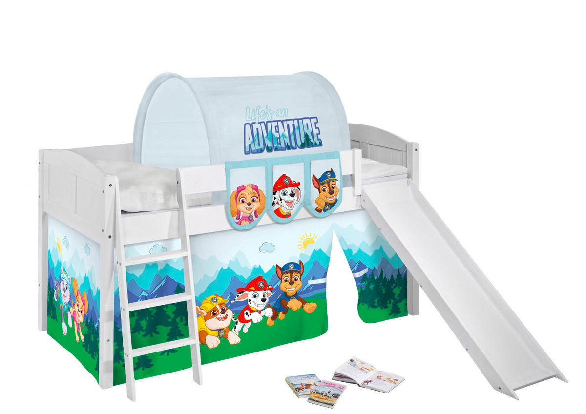 HÄNGETASCHEN Paw Patrol blau für Hochbett, Spielbett und Etagenbett - Blau, Textil - Lilokids