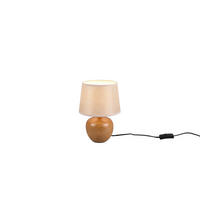 TISCHLAMPE LUXOR - Braun - 18/18/26 cm - Braun, Keramik (18/18/26cm) - Trio Leuchten