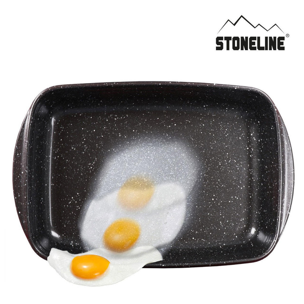 AUFLAUFFORM - Rot, Glas (15cm) - Stoneline