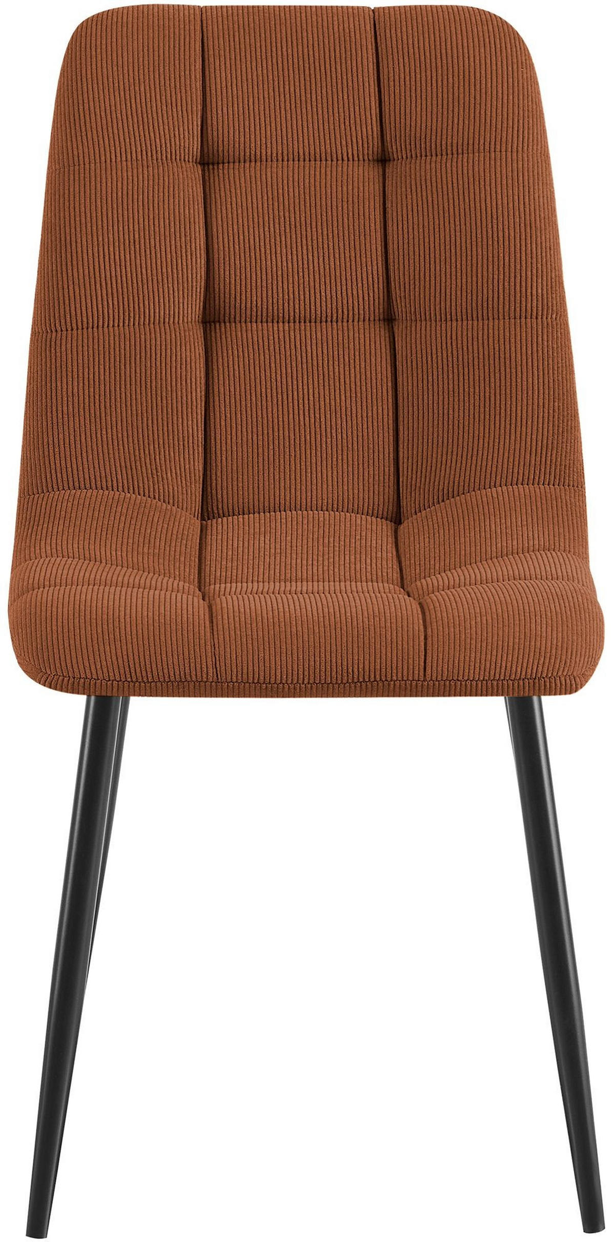 ESSZIMMERSTUHL Tilde 84x45x55 cm orange - Orange, Textil (45/84/55cm) - furnicato