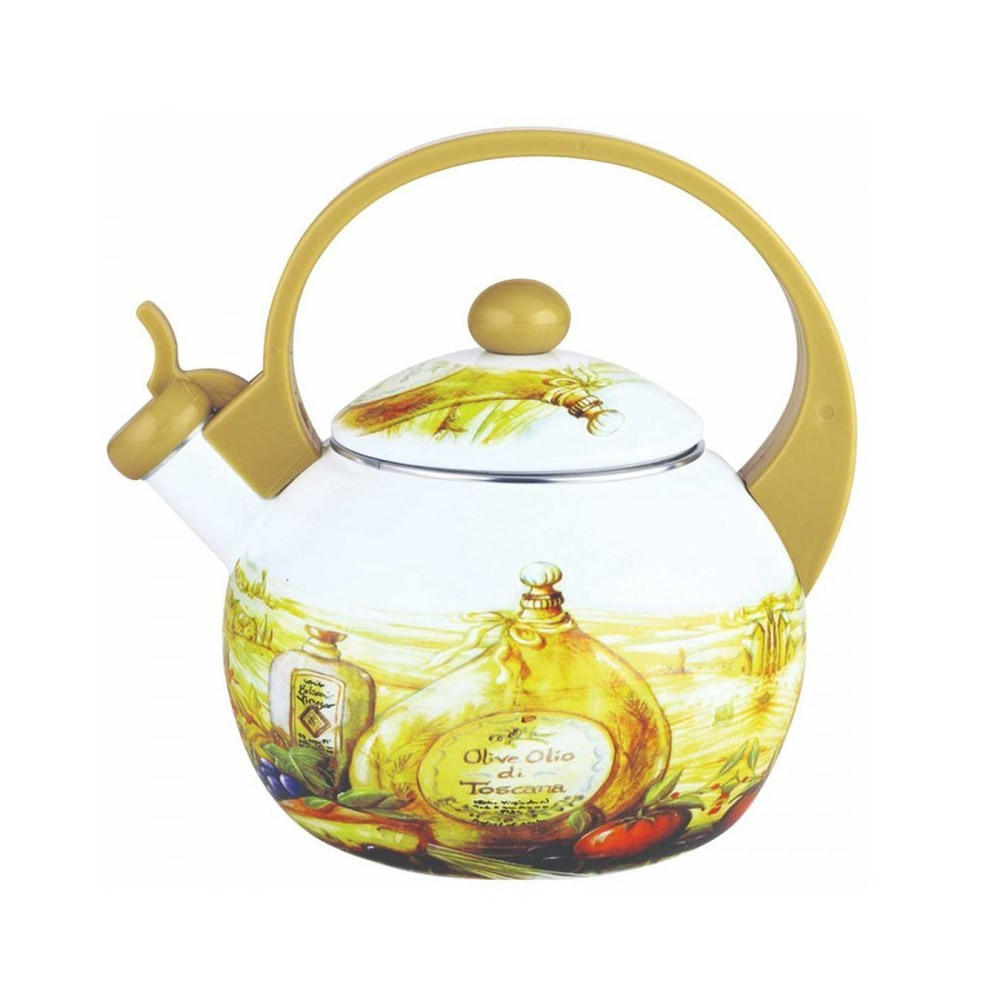 WASSERKESSEL Weiß 14/14/24 cm 59971 - Weiß, Glas (14cm) - Kinghoff 